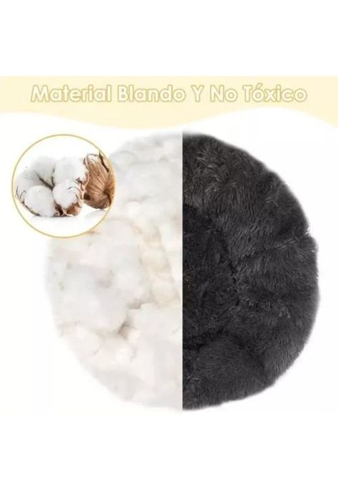 Cama para mascotas antiestrés 110 cm talla XXL gris-4