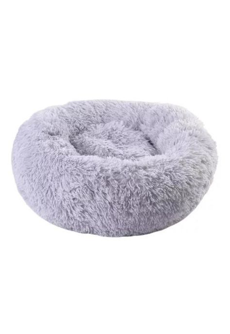 Cama para mascotas antiestrés 110 cm talla XXL gris-5