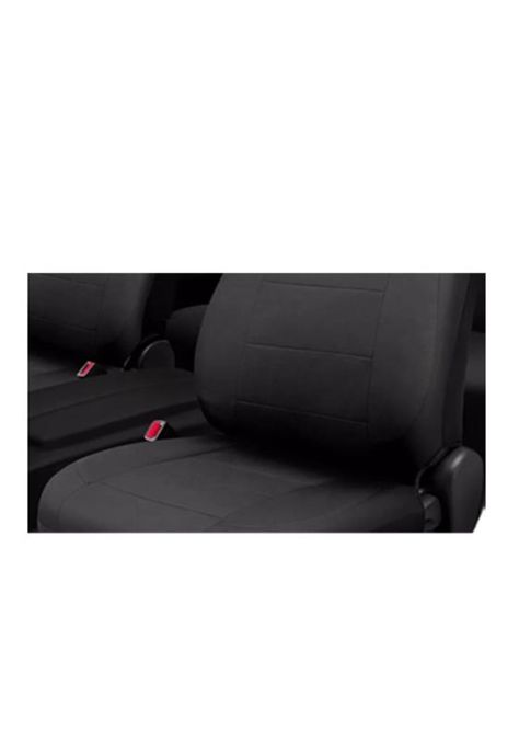 Funda cubre asiento auto camioneta universal Grand Prix, color negro-1