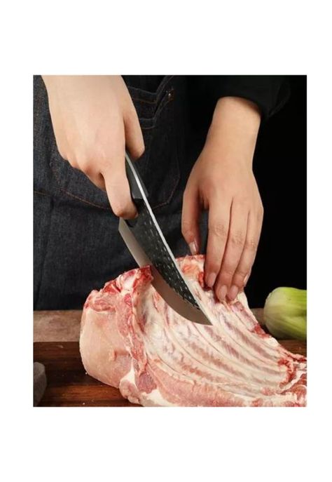 Cuchillo Táctico de Caza - Carnicero, Forjado a Mano-3