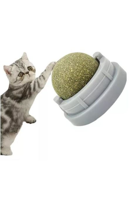 Bola de hierba gatera catnip para gatos-5