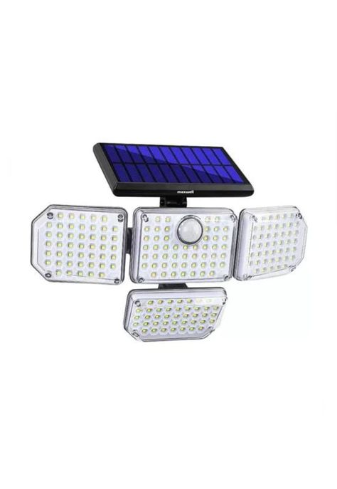 Foco led solar exterior Maxwell sensor movimiento 4 direcciones blanco-0