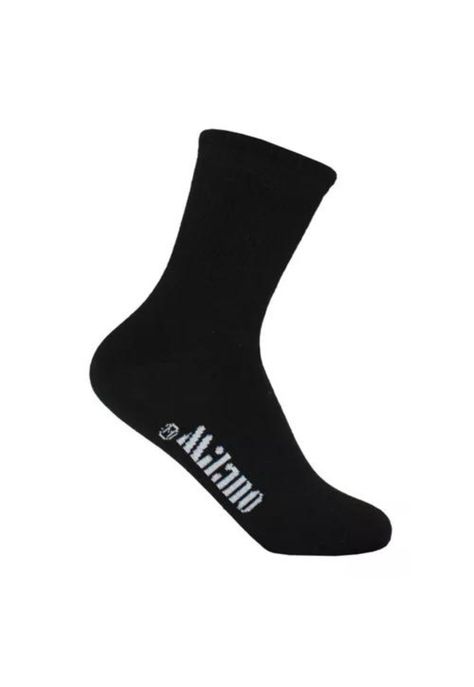 Calcetines de media caña para hombre, pack de 12 pares, color negro-2