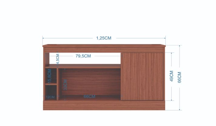 Rack 125 con panel capuchino-3