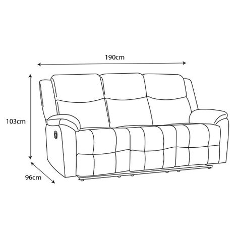  Reclinable 3 Cuerpos Thane-5
