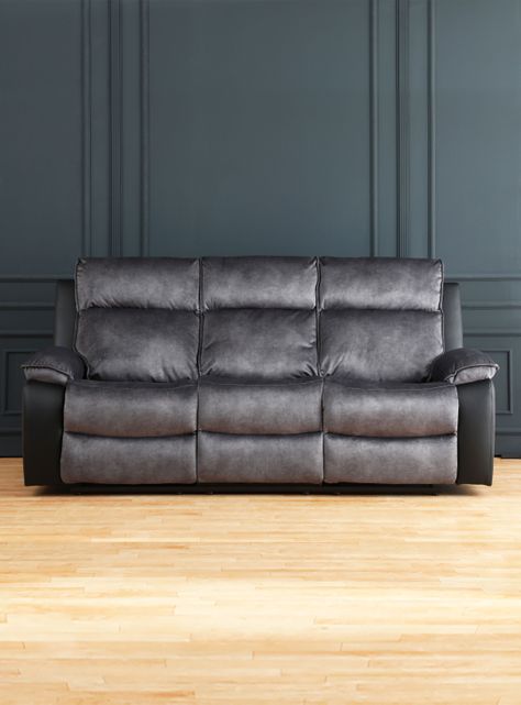 Reclinable 3 Cuerpos Brunei Negro-0