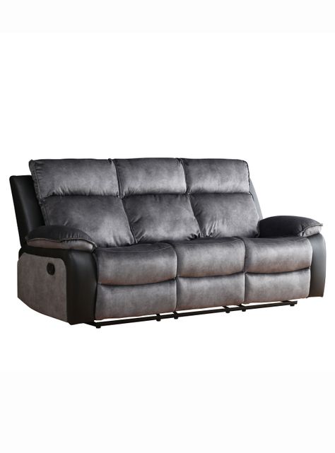 Reclinable 3 Cuerpos Brunei Negro-1