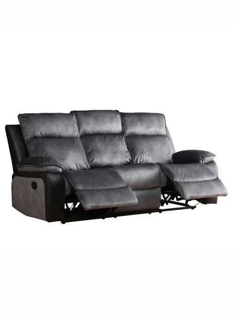 Reclinable 3 Cuerpos Brunei Negro-2