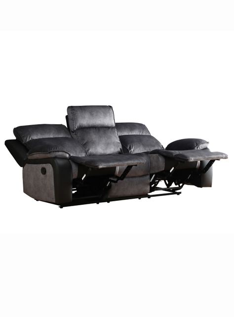 Reclinable 3 Cuerpos Brunei Negro-3