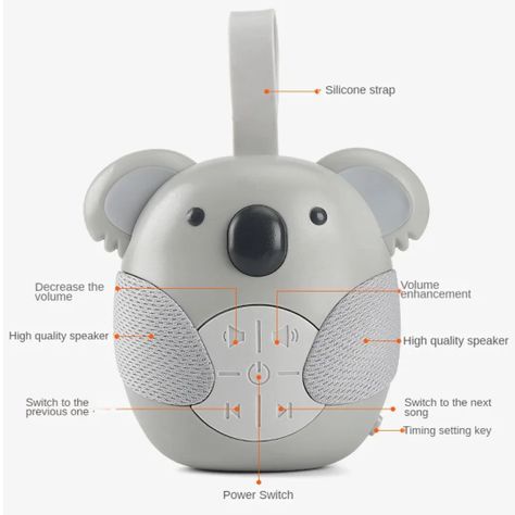 Koala musical y ruido blanco para bebés-2