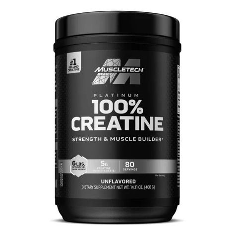 Creatina Muscletech 80 Servicios Crecimiento Muscular Fuerza-0
