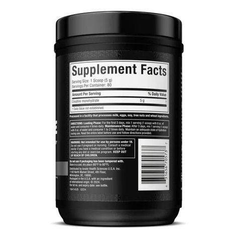 Creatina Muscletech 80 Servicios Crecimiento Muscular Fuerza-1