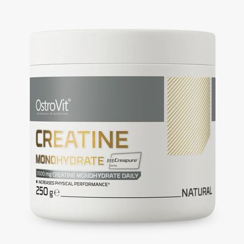 Creatina Monohidratada Creapure 250 Gr Natural Ostrovit-0