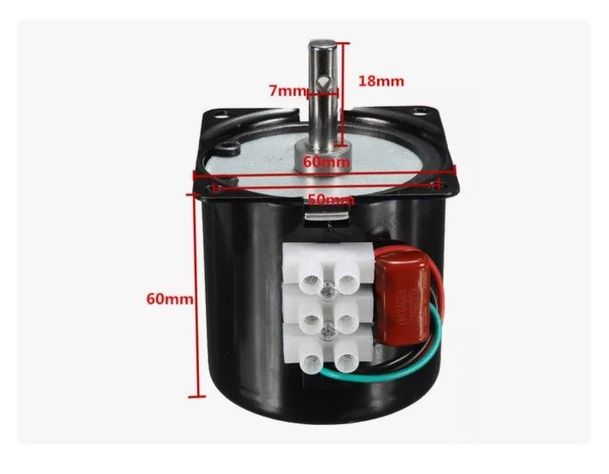 Motor Sincrono Asado Quincho Parrilla 60ktyz 14w 220v-5