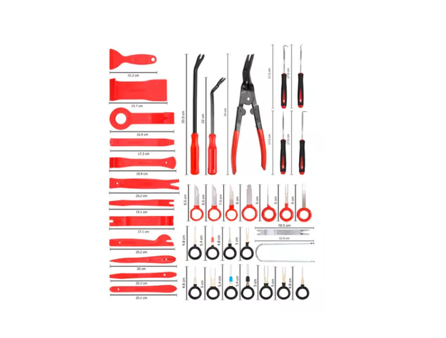 Kit De Herramientas Desmontaje Audio Tableros Auto 19 Piezas-2