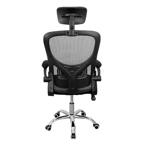 Silla De Oficina Ergonómica, Tapicería Cómoda Con Ruedas-0