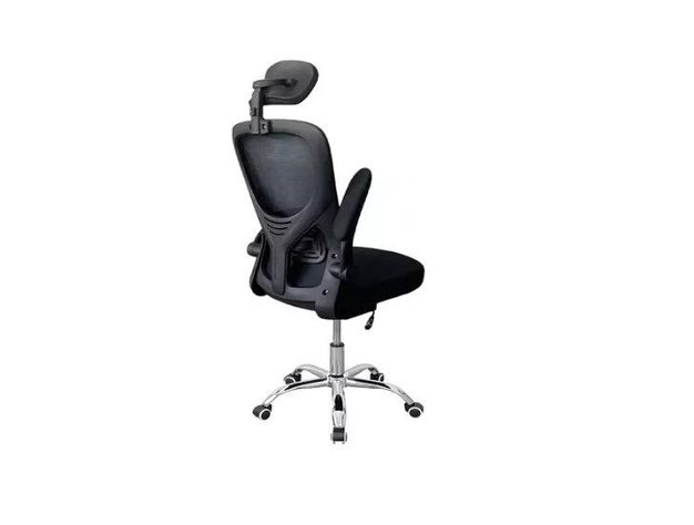 Silla De Oficina Ergonómica, Tapicería Cómoda Con Ruedas-7