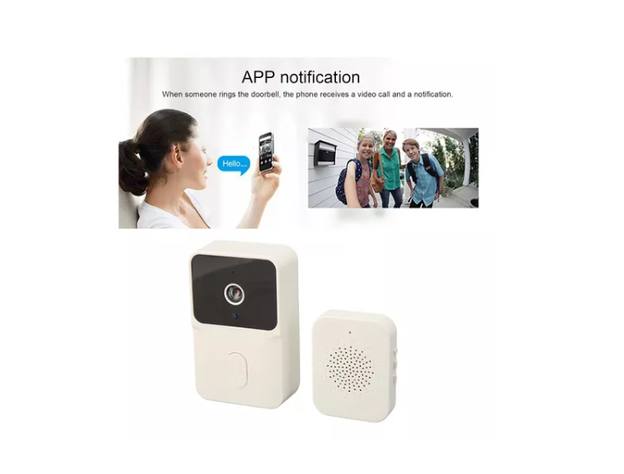 Citofono Timbre Camara Wifi Video Portero Inalámbrico Smart-3
