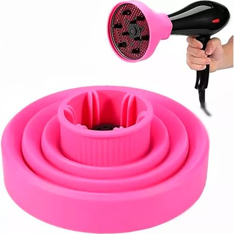Difusor De Secador De Pelo De Silicona Plegable-0