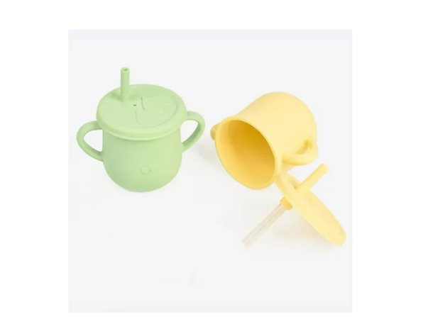 Set Alimentación Silicona Libre Bpa 9 Piezas Antideslizante-1