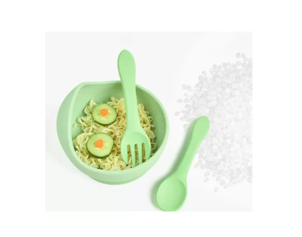 Set Alimentación Silicona Libre Bpa 9 Piezas Antideslizante-2