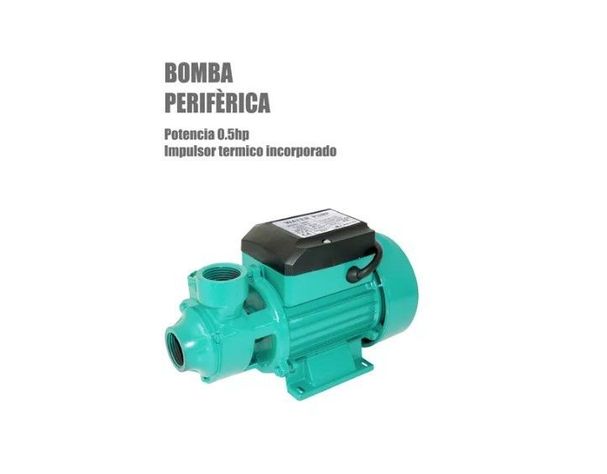 Bomba De Agua Periférica 0.5hp 35l/min Qb60 220v 50hz-2