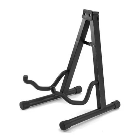 Soporte Atril Guitarra Y Bajo Plegable-0
