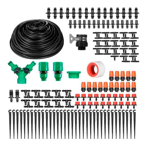 Kit De Riego Sistema Automático Goteo 40m 164pcs-0