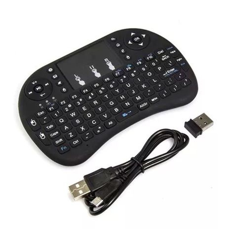 Mini Teclado Inalambrico Con Mouse Touchpad-0