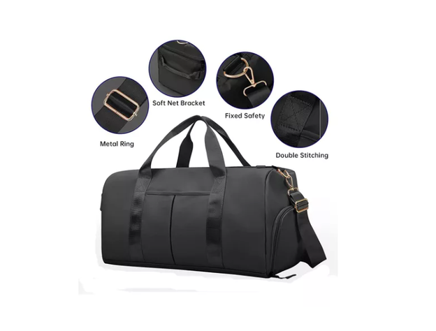 Bolsa Deportiva Gran Capacidad Para Gym, Viajes Impermeable-1