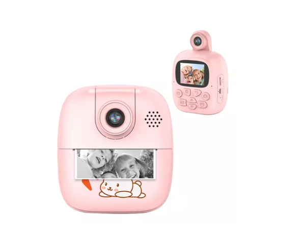 Cámara De Fotos Video Para Niños Imprime Fotos Instantáneas-2