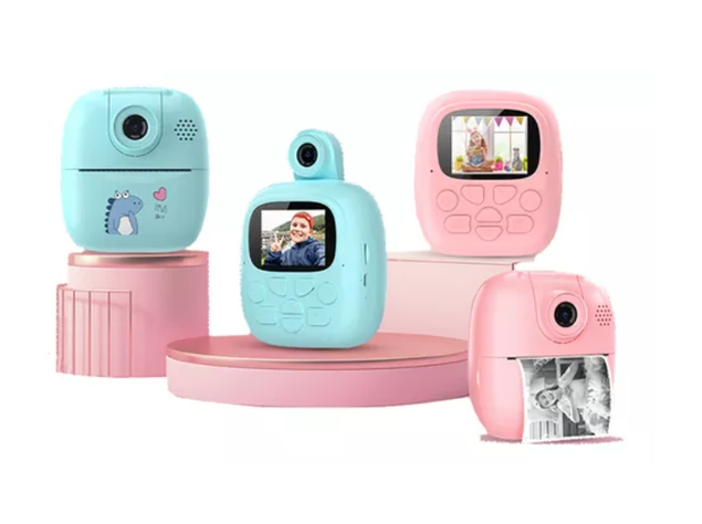 Cámara De Fotos Video Para Niños Imprime Fotos Instantáneas-3