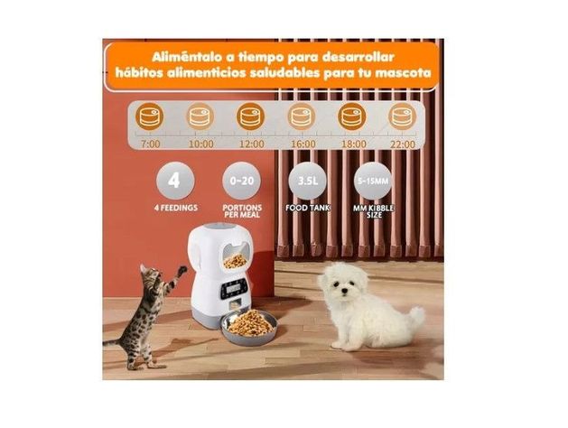 Dispensador Automático De Alimentos Para Mascotas-1