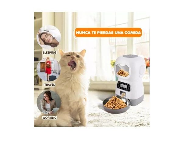 Dispensador Automático De Alimentos Para Mascotas-3