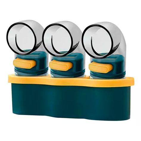 Botellas Dispensador De Especias De Cocina Sal -0