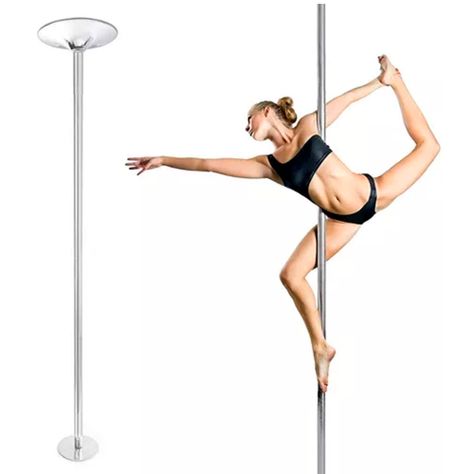 Barra Profesional Pole Dance Fitness Portatil Fijo-giratorio-0