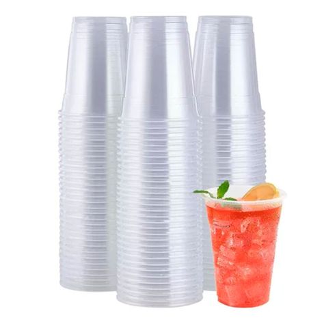 Vaso Plástico Transparente 500 Ml X 50 Unidades-0