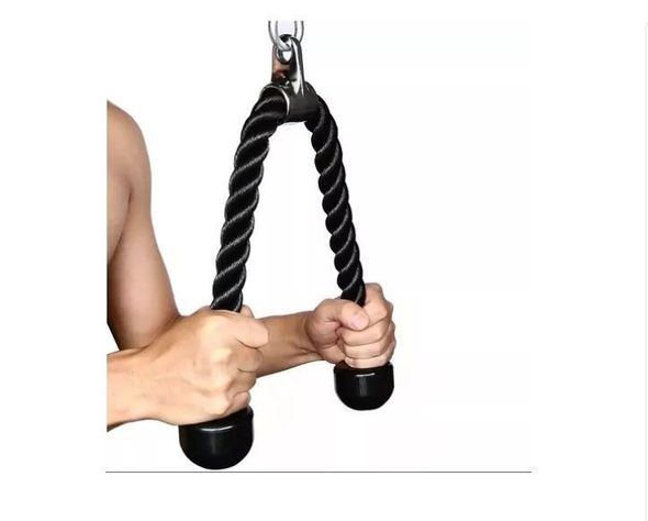 Cuerda Soga Para Triceps, Biceps Polea Mancuernas Fitness-2