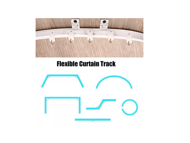 Riel Para Cortina De Techo Riel De Techo Soporte 5mts-2