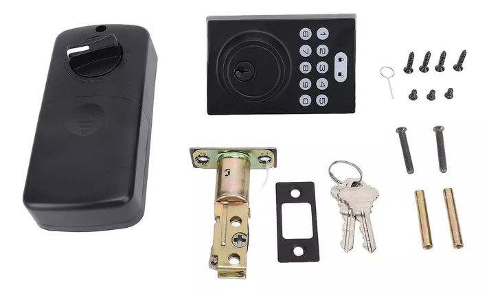 Cerradura Inteligente Para Puerta De Entrada Con Teclado-1