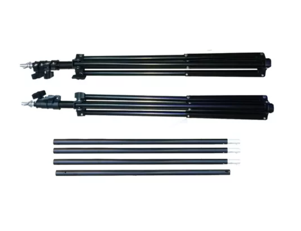 Porta Telón Frotografico Para Chroma Key Kit De Soporte-2