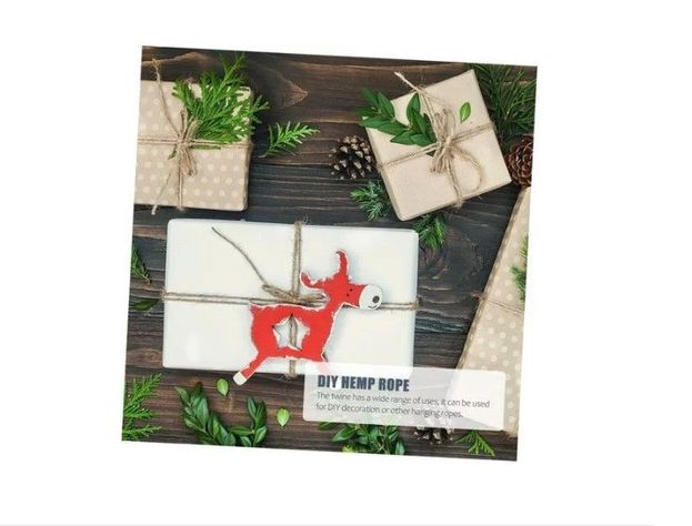 Cuerda Cañamo Yute 300 Mts 3 Mm Soga Decoración Artesanías-3