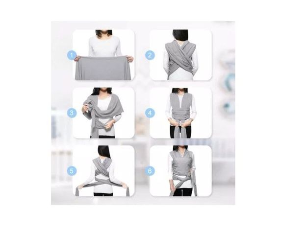Fulares Portabebés Ergonómicos Desde Recién Nacidos A 18 Kg-3