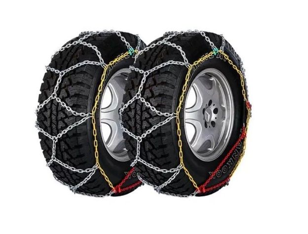 Cadena Para Nieve Barro Antideslizante Auto Par 12mm Kn-130 -6