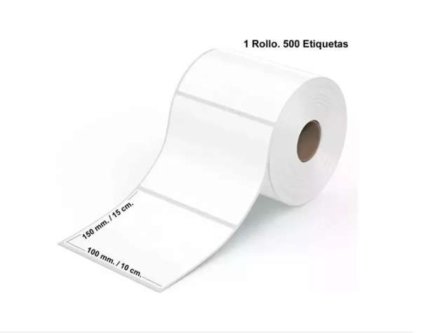 Etiquetas Térmicas Autoadhesivas Pack 2 Rollos 100x150mm-2