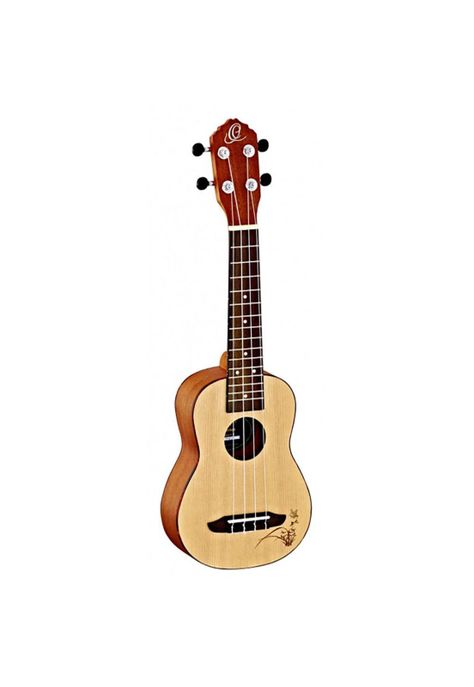 Ukelele Soprano Ortega Bonfire Series Natural RU5-SO-0