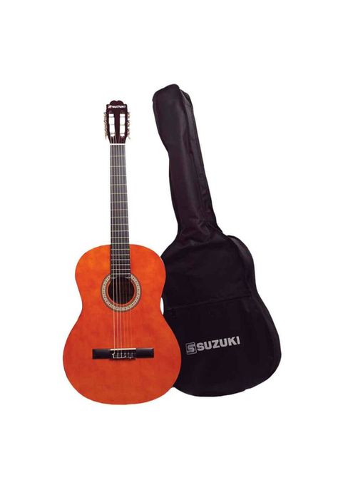 Guitarra Clasica Suzuki Nylon (Nt)+Funda De Nylon SCG-2 4/4-0