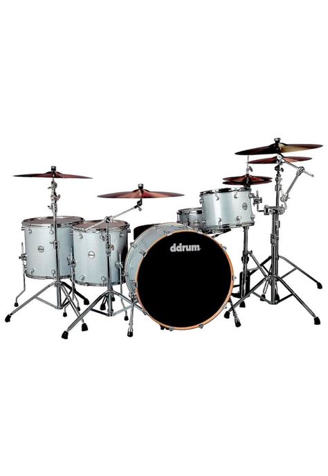 Batería Ddrum 5 Cuerpos Reflex Bombardier (Shellpack) REFLEX BMDR 26 5PC SILVER SPK-0