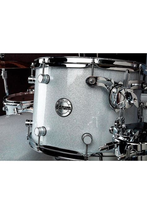 Batería Ddrum 5 Cuerpos Reflex Bombardier (Shellpack) REFLEX BMDR 26 5PC SILVER SPK-1