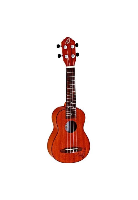 Ukelele Soprano Ortega Bonfire Series Natural Oscuro RU5MM-SO-0